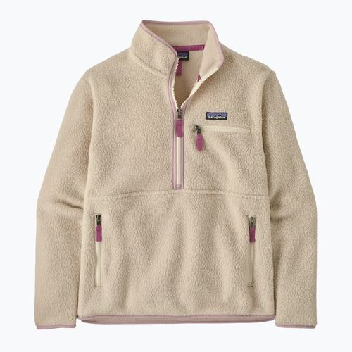 Кофта флісова жіноча Patagonia Retro Pile Marsupial dark natural