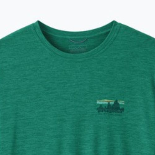 Футболка чоловіча Patagonia Capilene Cool Daily - '73 Skyline gem green/light gem green x-dye