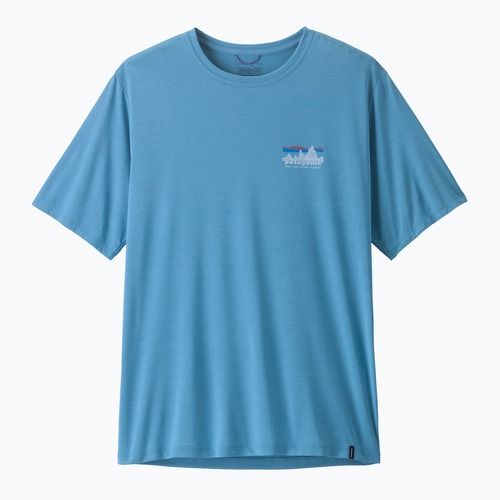 Футболка чоловіча Patagonia Capilene Cool Daily - '73 Skyline shore blue/light shore blue x-dye