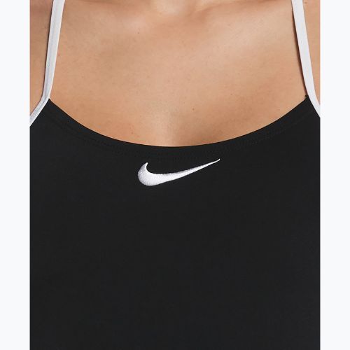 Купальник суцільний жіночий Nike Hydrastrong Logo Graphic T-Back black