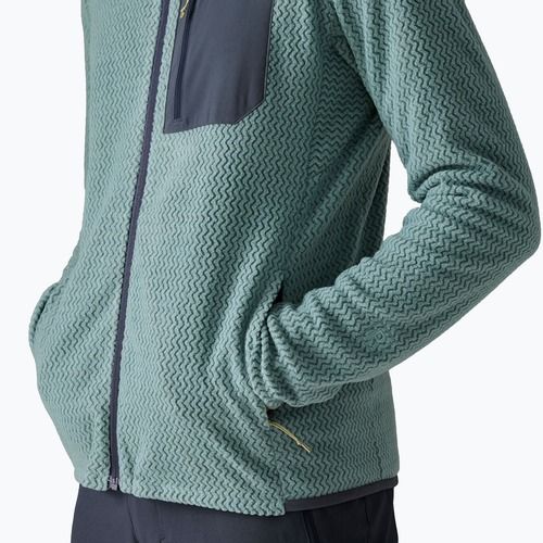 Кофта трекінгова чоловіча Patagonia R1 Air Full Zip Hoody blue sage