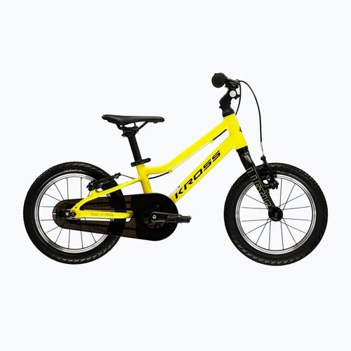 Велосипед дитячий KROSS Liftie 14 жовтий/чорний/матовий