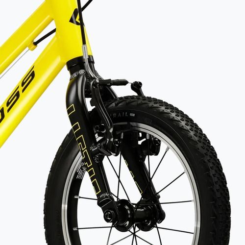 Велосипед дитячий KROSS Liftie 14 жовтий/чорний/матовий
