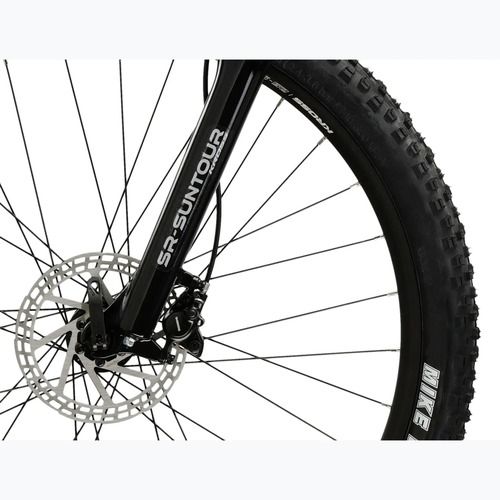 Велосипед гірський жіночий KROSS Lea 5.0 27,5" сірий/синій/глянцевий