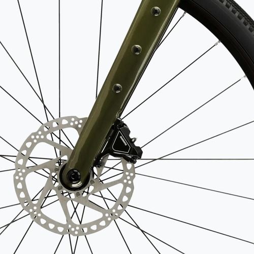 Велосипед гравійний KROSS Esker 1.0 FL зелений/графіт/глянцевий