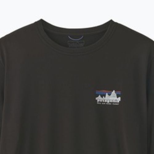 Лонгслів чоловічий Patagonia Capilene Cool Daily - '73 Skyline black