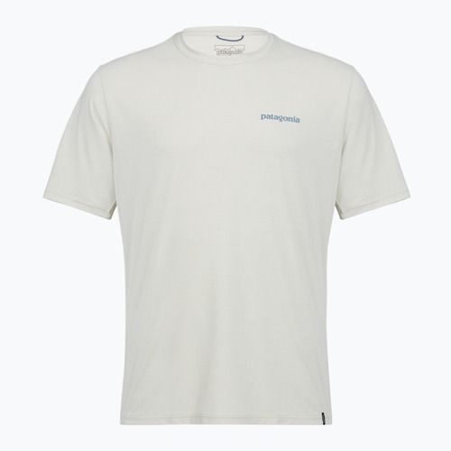 Футболка чоловіча Patagonia Capilene Cool Daily - Boardshort Logo dyno white