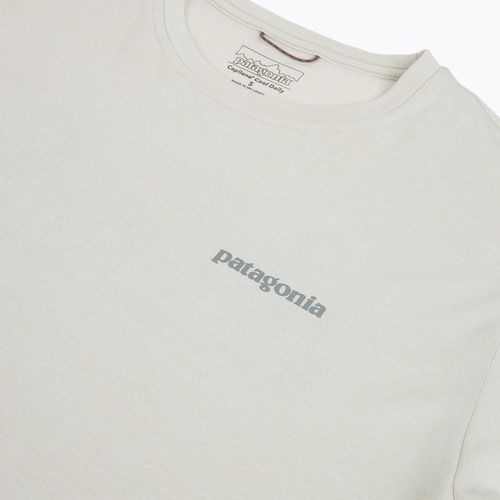 Футболка чоловіча Patagonia Capilene Cool Daily - Boardshort Logo dyno white