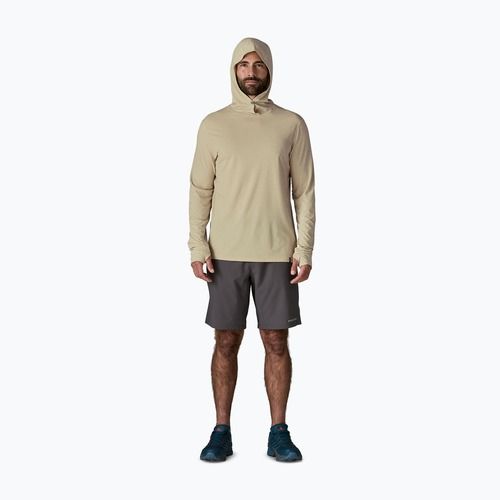 Кофта чоловіча Patagonia Capilene Ultra Hoody pumice/dyno white x-dye