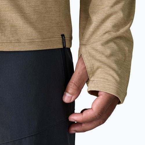 Лонгслів чоловічий Patagonia Capilene Cool Sun seabird grey/light seabird grey x-dye