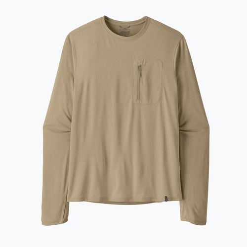 Лонгслів чоловічий Patagonia Capilene Cool Sun seabird grey/light seabird grey x-dye