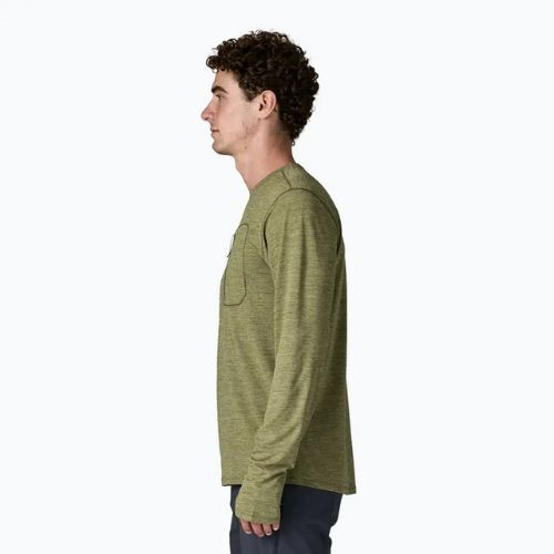 Лонгслів чоловічий Patagonia Capilene Cool Sun caper green/buckhorn green x-dye