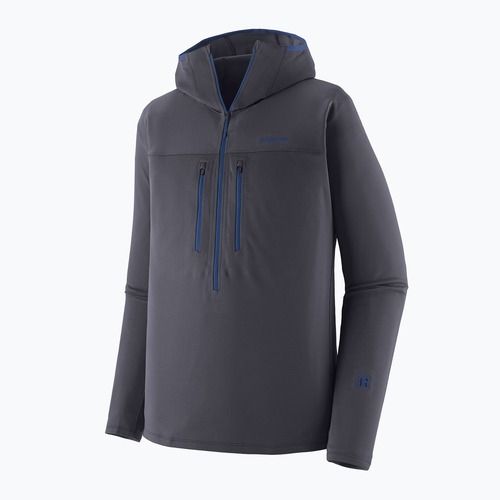 Кофта чоловіча Patagonia R1 Ultralight Hoody smolder blue