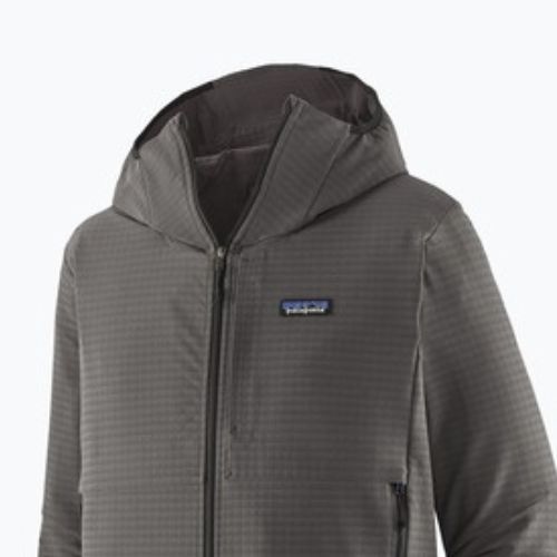 Куртка софтшел чоловіча Patagonia R1 TechFace Hoody forge grey