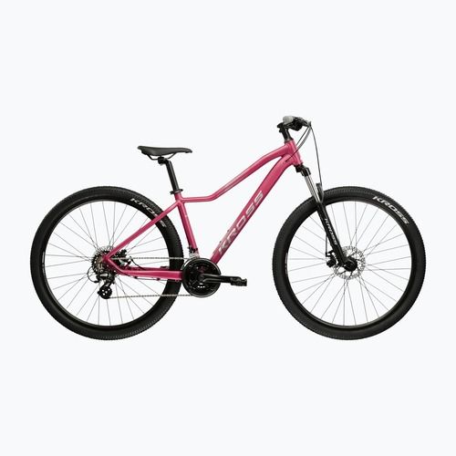Велосипед гірський жіночий KROSS Lea 2.0 W 29 рожевий/срібний/матовий