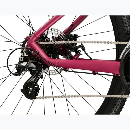 Велосипед гірський жіночий KROSS Lea 2.0 W 29 рожевий/срібний/матовий