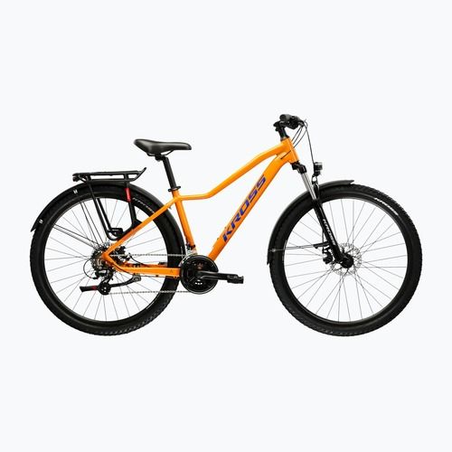 Велосипед гірський жіночий KROSS Lea 2.0 Eq W 29 помаранчевий/синій/глянцевий