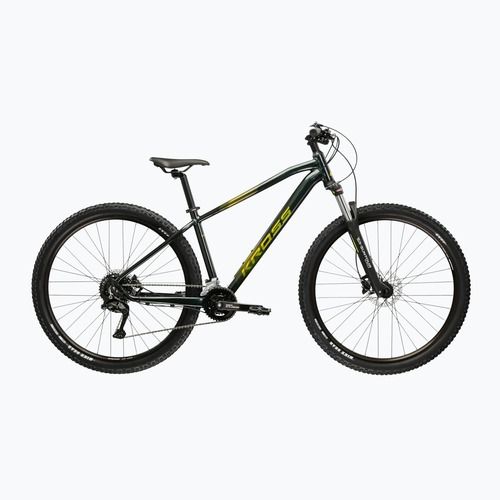 Велосипед гірський KROSS Hexagon 5.0 27.5" зелений/зелений/глянцевий