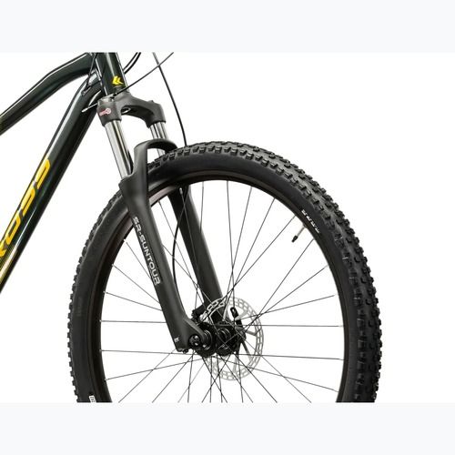 Велосипед гірський KROSS Hexagon 5.0 27.5" зелений/зелений/глянцевий