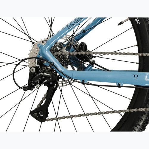 Велосипед гірський KROSS Hexagon 4.0 29" блакитний/чорний/глянець