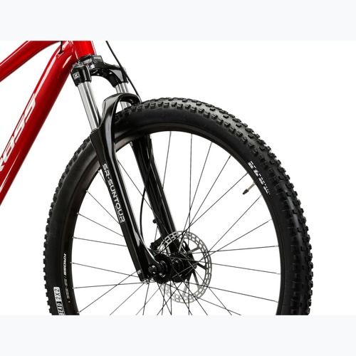 Велосипед гірський KROSS Hexagon 4.0 29" червоний/срібний/глянець