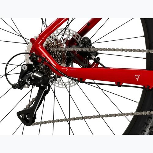 Велосипед гірський KROSS Hexagon 4.0 29" червоний/срібний/глянець