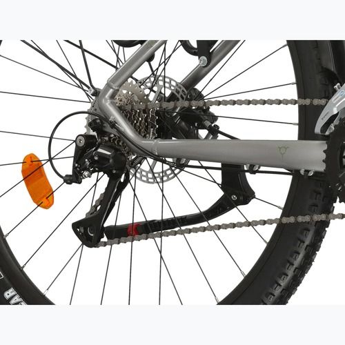 Велосипед гірський KROSS Hexagon 4.0 EQ 29" срібний/зелений/глянець