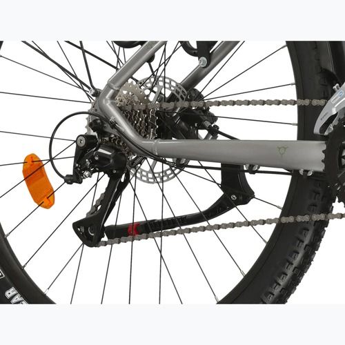 Велосипед гірський KROSS Hexagon 4.0 EQ 27,5" срібний/зелений/глянець