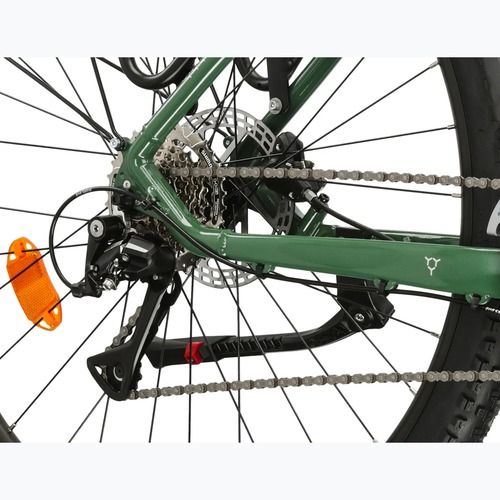Велосипед гірський KROSS Hexagon 4.0 EQ 27,5" зелений/срібний/глянець