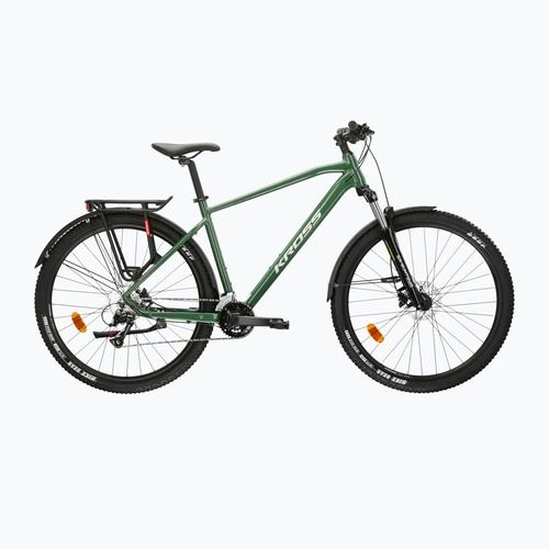 Велосипед гірський KROSS Hexagon 4.0 EQ 27,5" зелений/срібний/глянець
