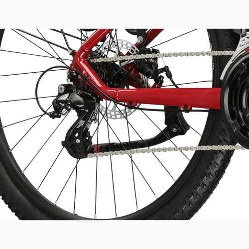 Велосипед гірський KROSS Hexagon 2.0 EQ 27,5" червоний/бордовий/глянець