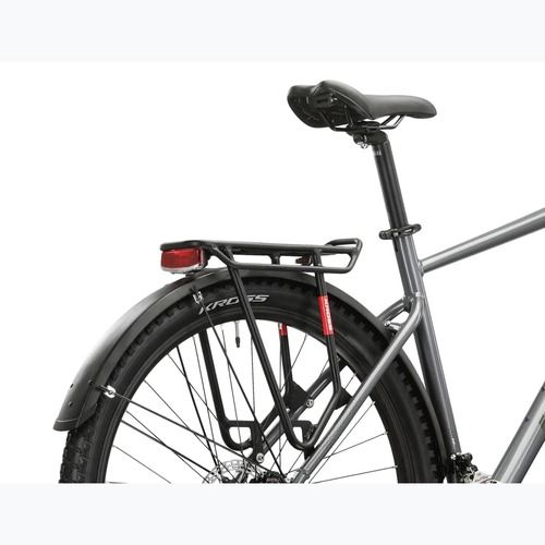 Велосипед гірський KROSS Hexagon 2.0 EQ 27,5" сірий/темно-сірий/глянець