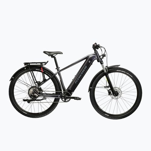 Велосипед електричний KROSS Hexagon Boost 1.0 Eq el. графіт/графіт/глянець