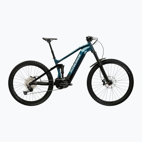 Велосипед електричний KROSS Grist Boost 2.0 el. 630 Wh бірюзовий/чорний/глянець