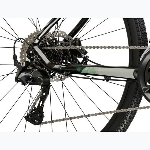Велосипед кросовий KROSS Evado 7.0 чорний/срібний/глянець