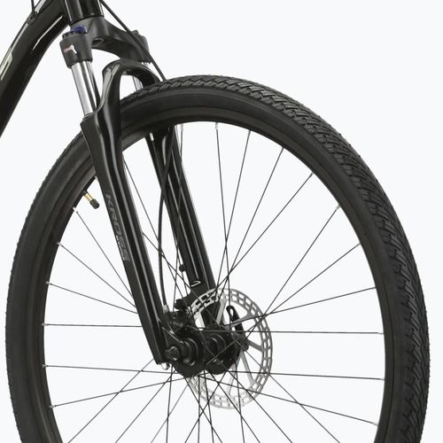 Велосипед кросовий KROSS Evado 5.0 чорний/зелений/глянець