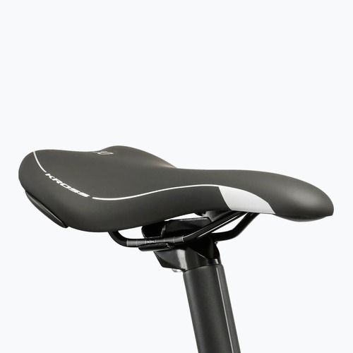 Велосипед кросовий KROSS Evado 5.0 сірий/чорний/глянець