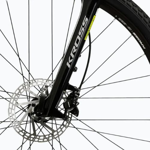 Велосипед кросовий жіночий KROSS Evado 5.0 W фіолетовий/чорний/глянець