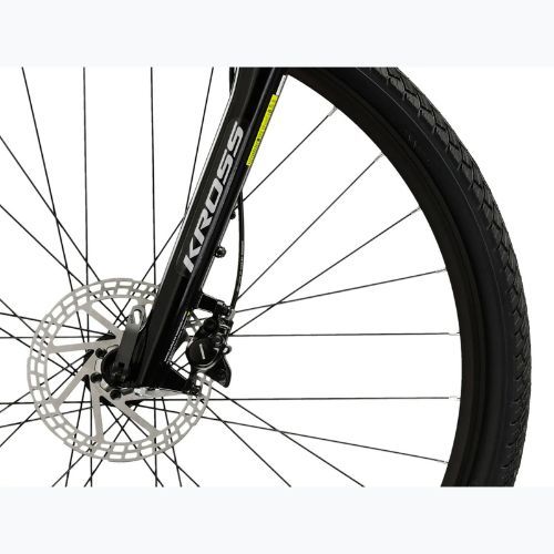 Велосипед кросовий KROSS Evado 4.0 чорний/срібний