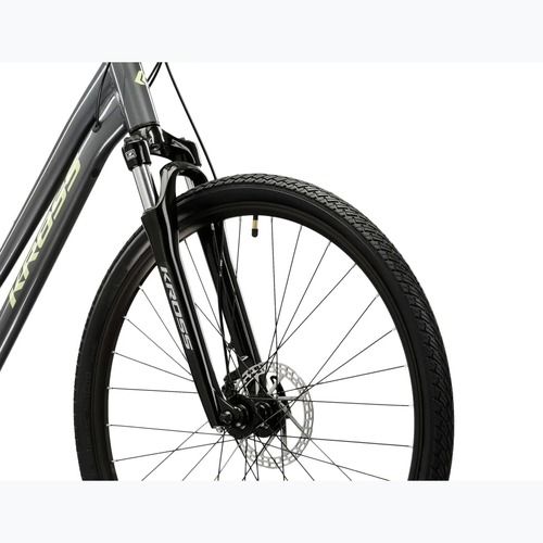 Велосипед кросовий жіночий KROSS Evado 3.0 W сірий/зелений