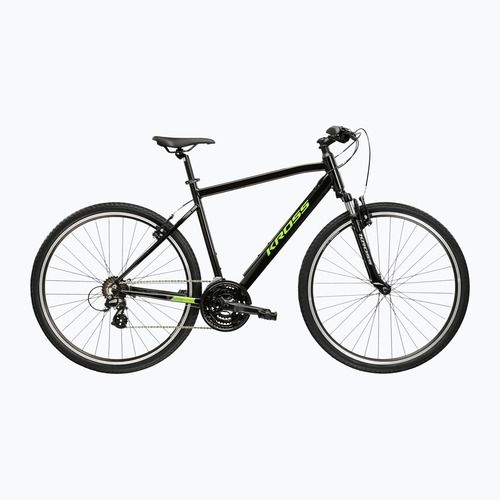 Велосипед кросовий KROSS Evado 2.0 чорний/зелений