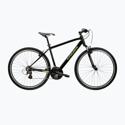 Велосипед кросовий KROSS Evado 2.0 чорний/зелений/глянець
