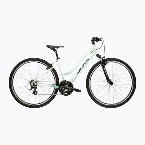 Велосипед кросовий жіночий KROSS Evado 2.0 W м'ятний/чорний