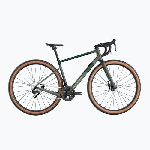 Велосипед гравійний KROSS Esker ADV 1.0 зелений/матовий