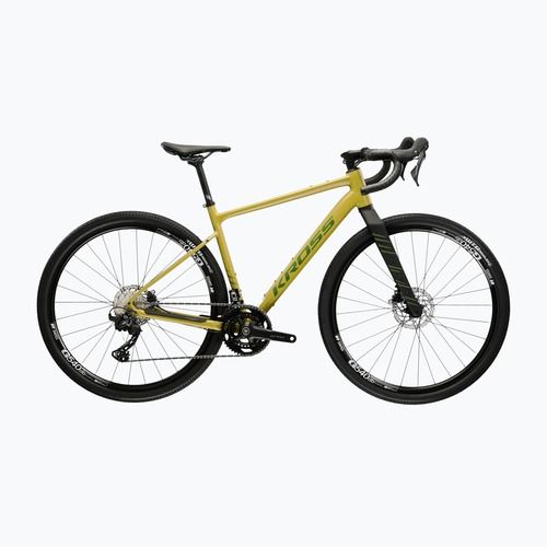 Велосипед гравійний KROSS Esker 6.0 коричневий/зелений/матовий