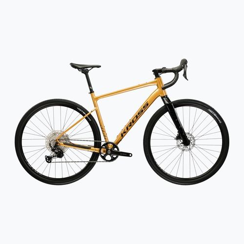 Велосипед гравійний KROSS Esker 5.0 золотий/графіт