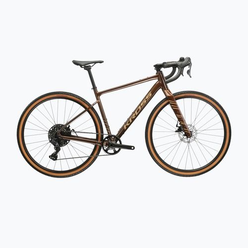Велосипед гравійний KROSS Esker 2.0 коричневий/бежевий/глянцевий