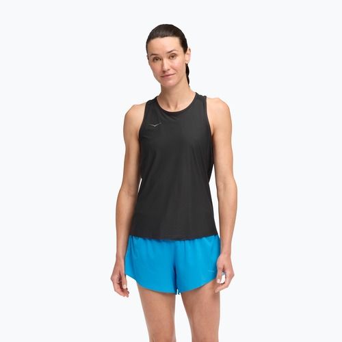 Футболка для бігу жіноча HOKA Airolite Tank 2.0 black