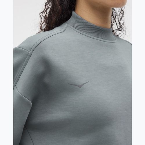 Кофта для бігу жіноча HOKA Kaitoro Knit Crew slate blue