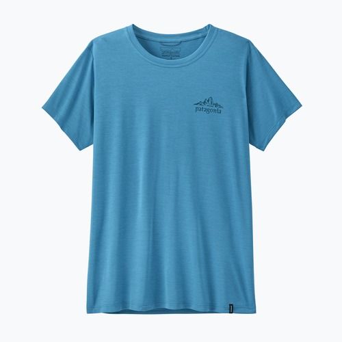 Футболка жіноча Patagonia Capilene Cool Daily - Cloud Crag shore blue/light shore blue x-dye
